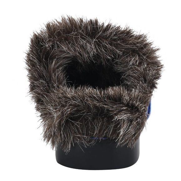 Mens Manmade Leather EEL Print Comfortable Fur Lining Slip On Party Mules main image 5